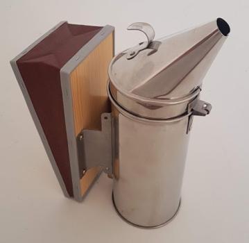 Smoker Edelstahl L/ 10cm ohne Schutzgitter